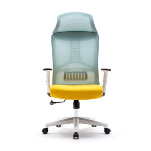 Mason Taylor 902 Liftable Mesh Office Chair Home Computer Chairs Blue-Orange