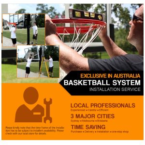 Installation Service For Adult Basketball System