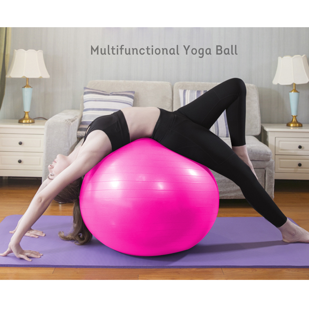 YKXIAOYU Pink Pilates Ball/Yoga Ball/Mini Exercise Ball, Small Bender Ball  for Pilates, Yoga, Core Training and Physical Therapy, Improves Balance  (35-100cm) : : Sports & Outdoors