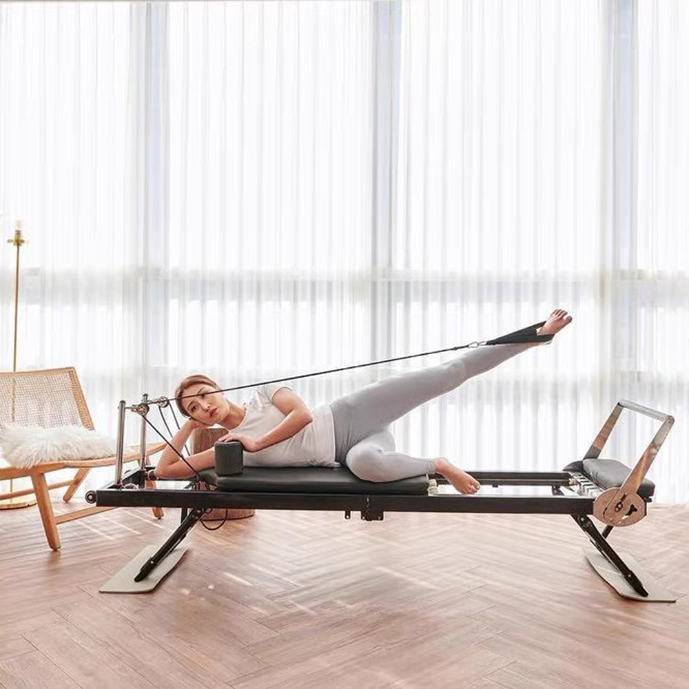 Pilates Reformer, Multifunctional Foldable Yoga Bed, Pilates Bed with  Adjustable Intensity, Exercise Yoga Equipment, Pilates Equipment for  Household