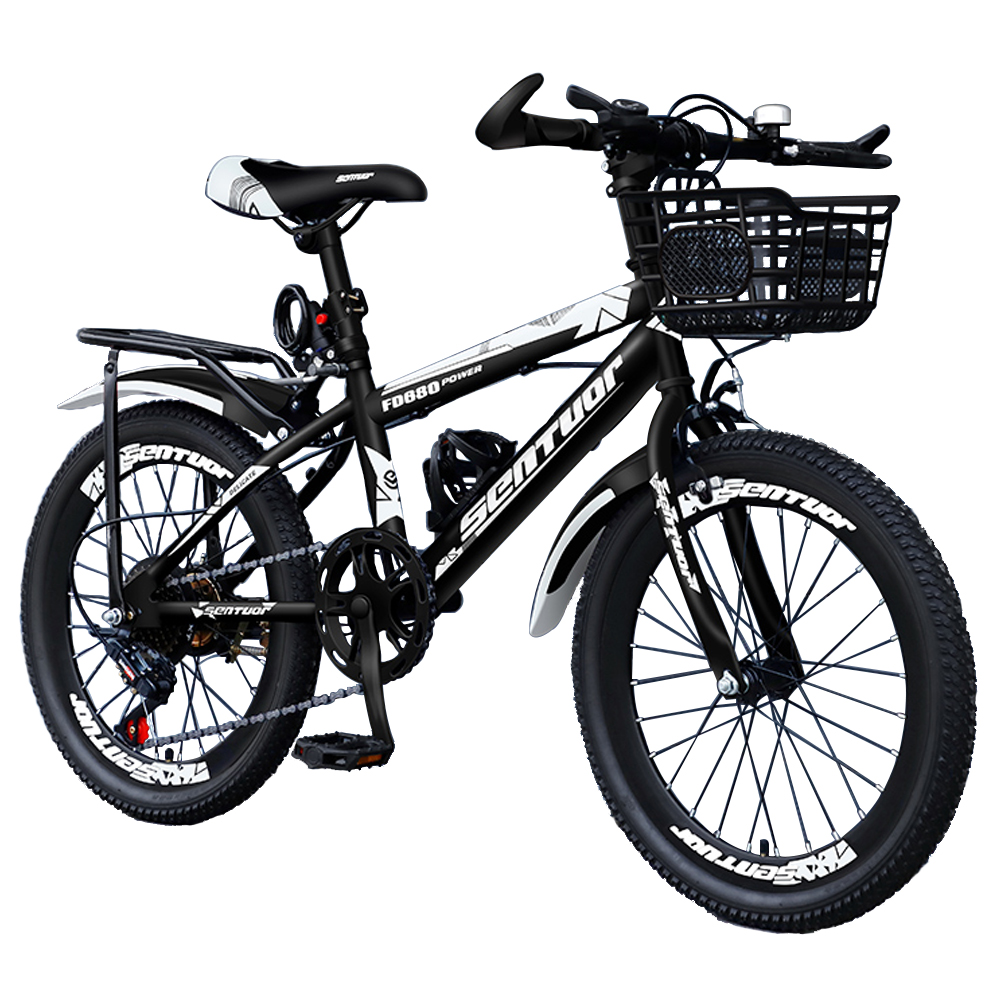 AKEZ 20-inch 7 Speed High Carbon Steel Frame Bicycle Bike For Young ...